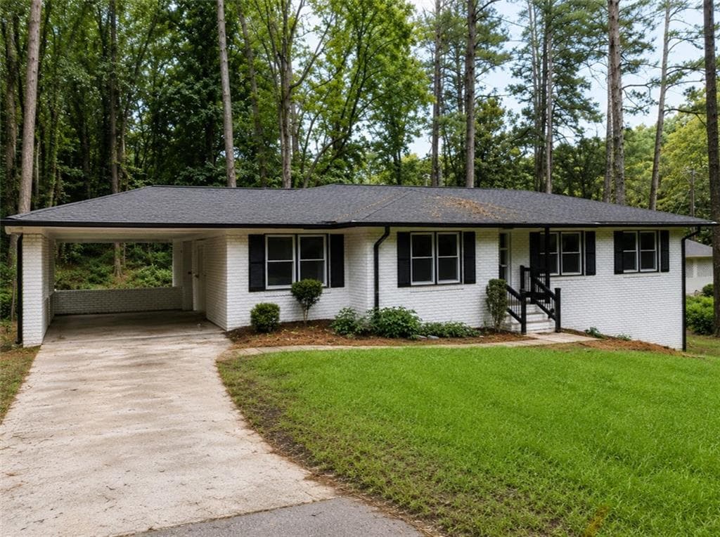 4 bedroom, 2 bathroom, 1,646 sq ft single family residence for sale at 481 Hammond Drive, Atlanta, GA 30328