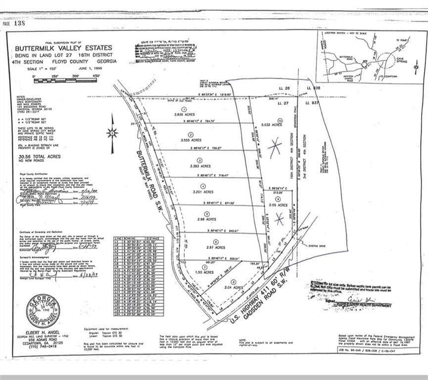 unimproved land for sale at 700 Gadsden Road, Cave Spring, GA 30124 — photo 1 of 10