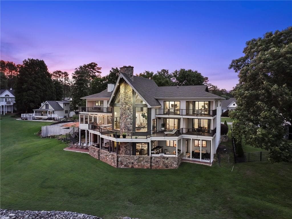 5 bedroom, 5 bathroom, 6,472 sq ft single family residence under contract at 60 View Point Drive, Dawsonville, GA 30534
