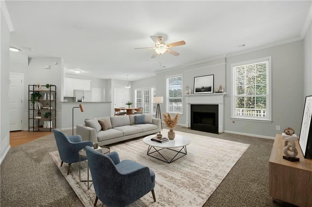 4 bedroom, 3 bathroom, 2,038 sq ft single family residence for sale at 415 Maisie Court, Alpharetta, GA 30004 — photo 4