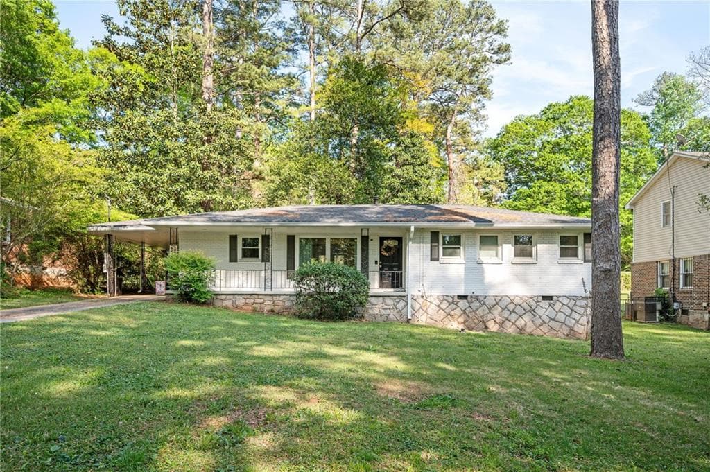 2 bedroom, 2 bathroom, 1,100 sq ft single family residence for sale at 1428 Sandy Lane, Decatur, GA 30032