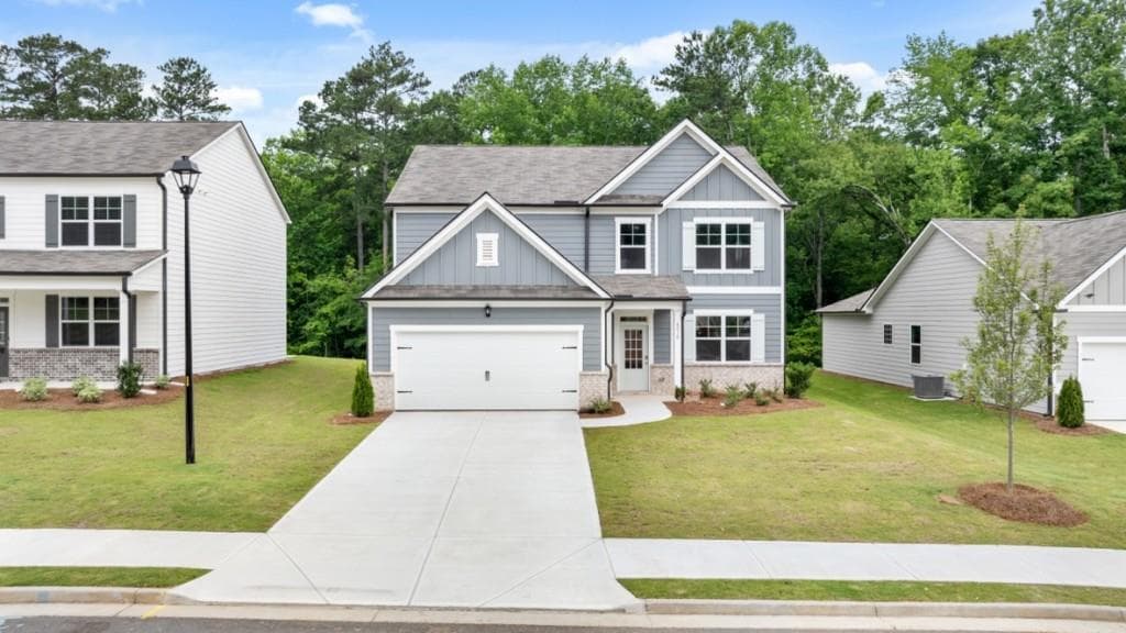 5 bedroom, 4 bathroom, 2,711 sq ft single family residence sold at 6010 Muirfield Point, Union City, GA 30213