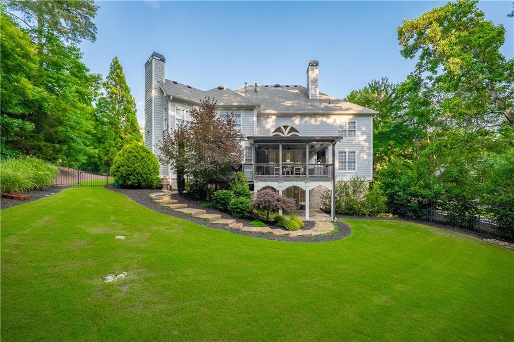 6 bedroom, 6 bathroom, 7,083 sq ft single family residence for sale at 1645 Eversedge Drive, Alpharetta, GA 30009 — photo 5