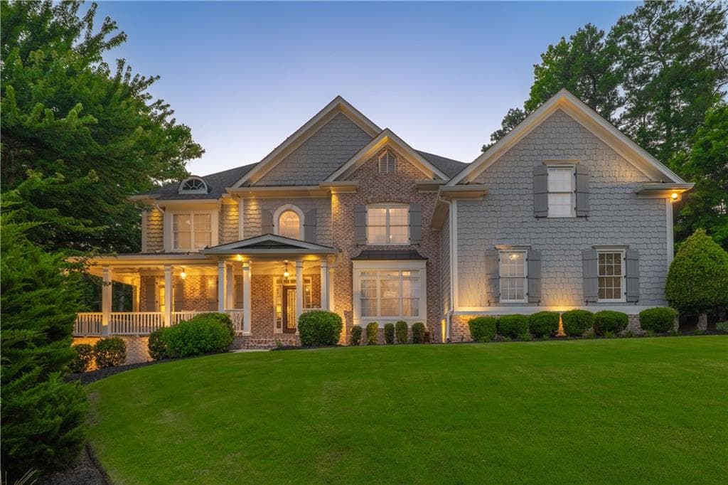 6 bedroom, 6 bathroom, 7,083 sq ft single family residence for sale at 1645 Eversedge Drive, Alpharetta, GA 30009 — photo 2