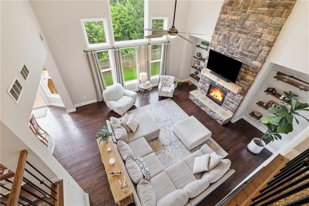 4 bedroom, 3 bathroom, 3,320 sq ft single family residence for sale at 1905 Warrington Way, Cumming, GA 30040 — photo 6