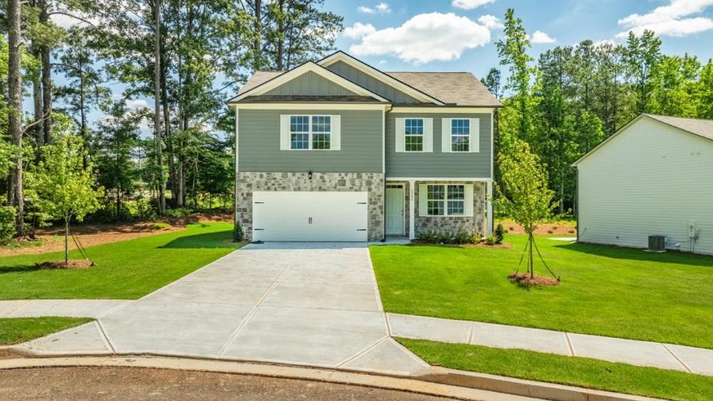 3 bedroom, 3 bathroom, 2,164 sq ft single family residence sold at 2640 Indigo Road, Lithia Springs, GA 30122