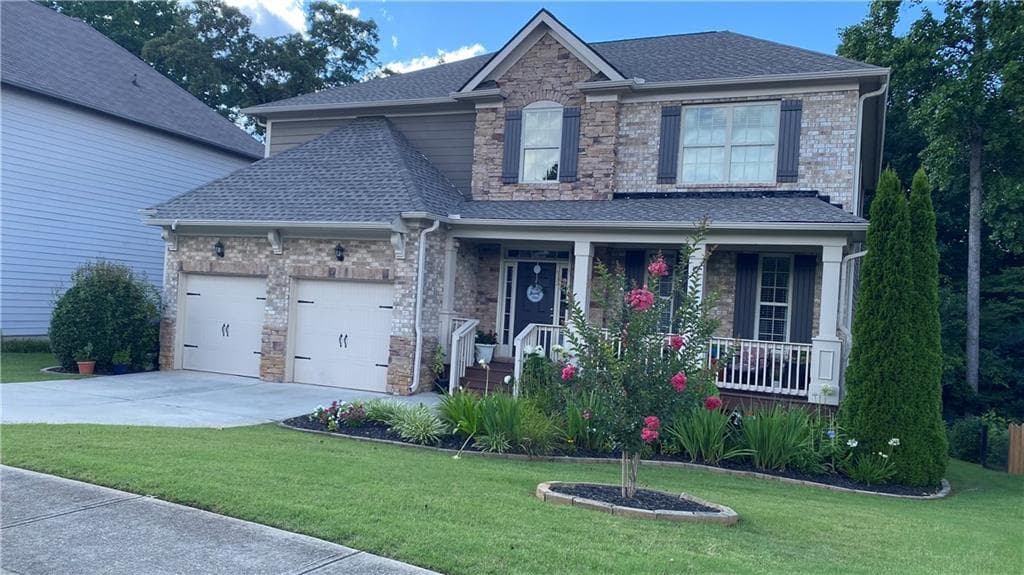4 bedroom, 3 bathroom, 2,930 sq ft single family residence for sale at 1320 Newbridge Circle, Buford, GA 30519 — photo 1 of 44
