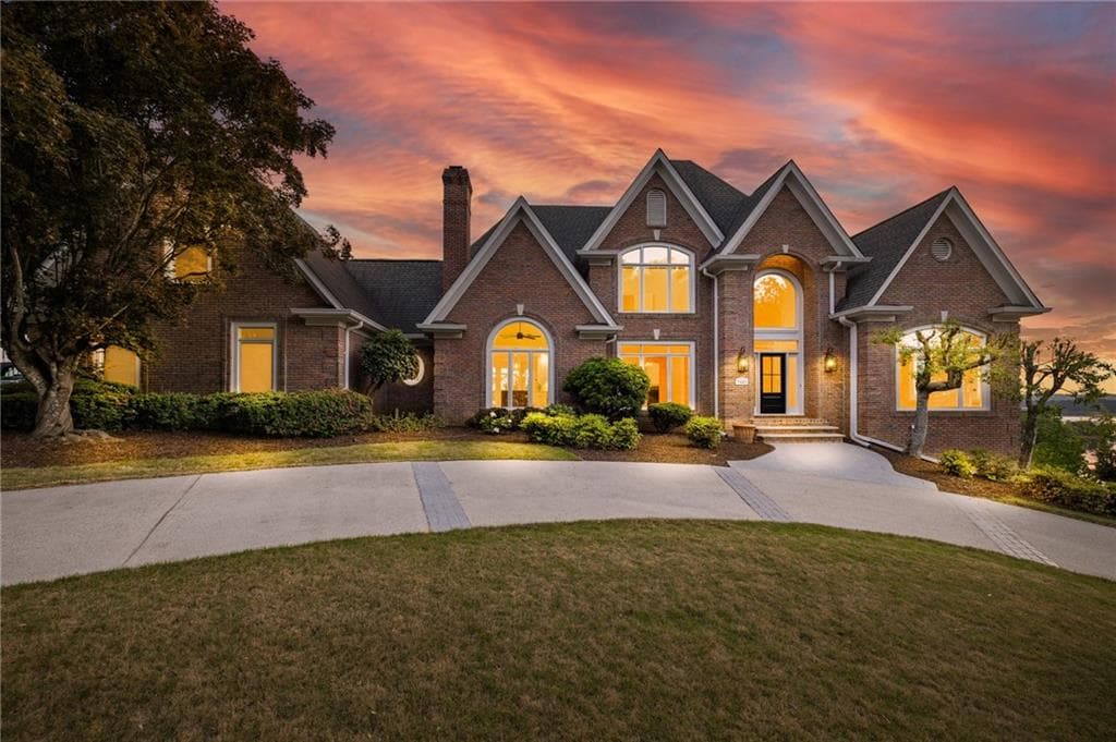 6 bedroom, 5 bathroom, 6,010 sq ft single family residence for sale at 3143 Winding Lake Drive, Gainesville, GA 30504