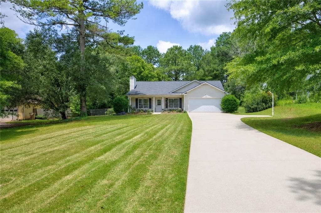 3 bedroom, 2 bathroom, 1,209 sq ft single family residence sold at 1447 Millstone Court, Bethlehem, GA 30620