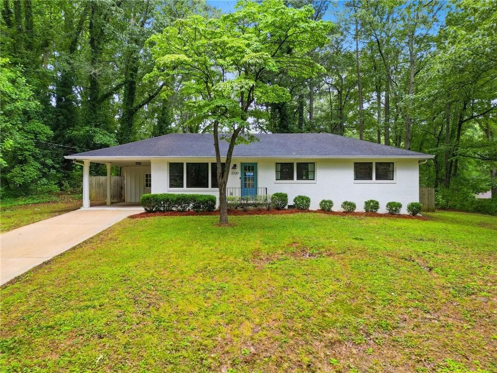 2 bedroom, 2 bathroom, 1,150 sq ft single family residence sold at 2320 Wakita Drive, Marietta, GA 30060