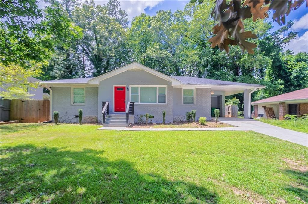 3 bedroom, 2 bathroom, 1,100 sq ft single family residence under contract at 1951 La Mesa Lane, Decatur, GA 30032