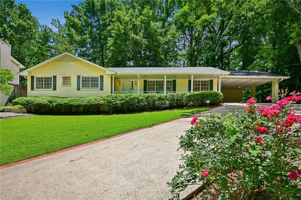 4 bedroom, 3 bathroom, 2,787 sq ft single family residence sold at 1525 Mason Mill Road, Atlanta, GA 30329