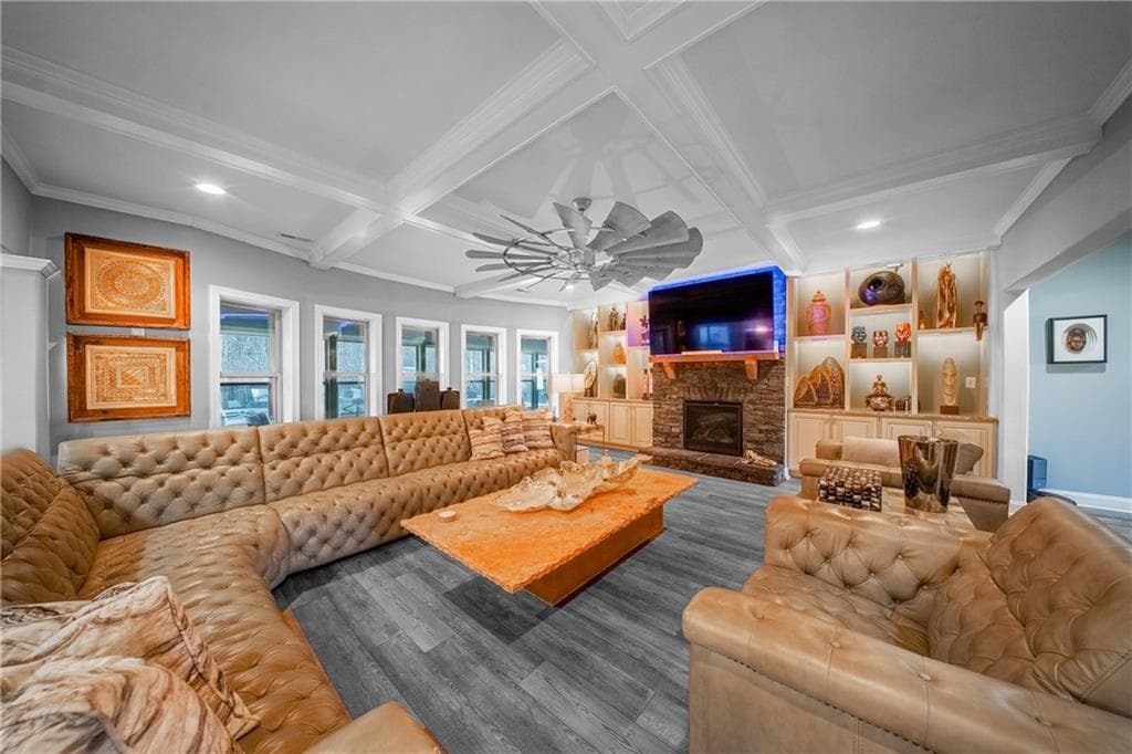 5 bedroom, 6 bathroom, 7,130 sq ft single family residence for sale at 149 Avalon Way, Sharpsburg, GA 30277 — photo 9