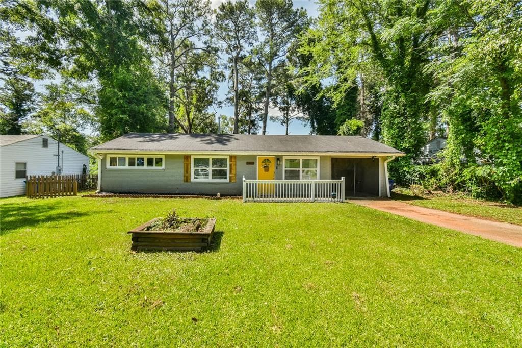 4 bedroom, 2 bathroom, 1,475 sq ft single family residence sold at 3449 Pinehill Drive, Decatur, GA 30032