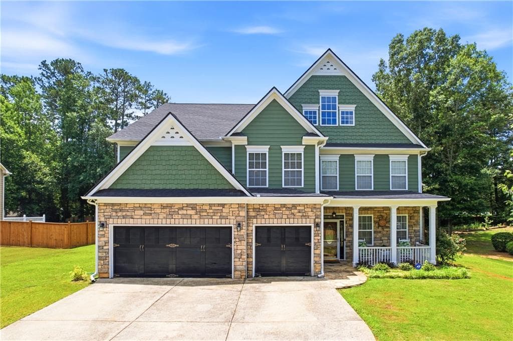5 bedroom, 4 bathroom, 4,303 sq ft single family residence for sale at 1210 Glen Devon Place, Powder Springs, GA 30127 — photo 1 of 50