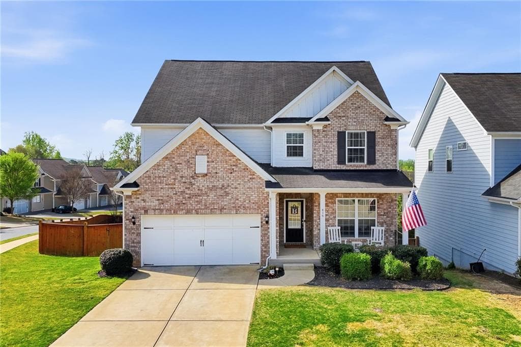 4 bedroom, 3 bathroom, 2,984 sq ft single family residence for sale at 416 Timberleaf Road, Canton, GA 30115