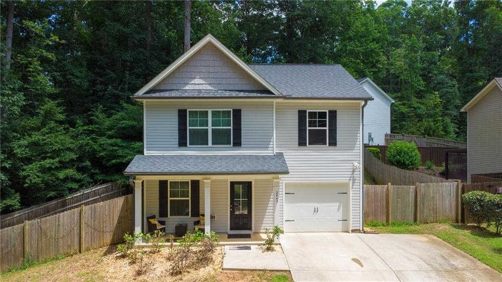 3 bedroom, 3 bathroom, 1,372 sq ft single family residence for sale at 2445 Fleetwood Drive, Cumming, GA 30041