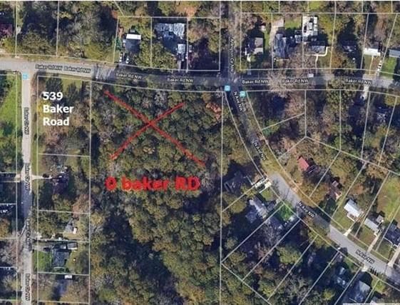 unimproved land for sale at 2106 Baker Road, Atlanta, GA 30318 — photo 1 of 4