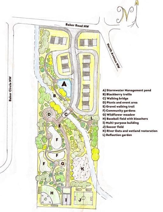 unimproved land for sale at 2106 Baker Road, Atlanta, GA 30318 — photo 3