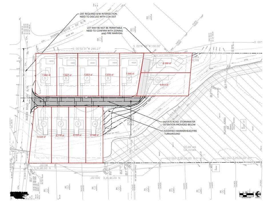 unimproved land for sale at 2106 Baker Road, Atlanta, GA 30318 — photo 4