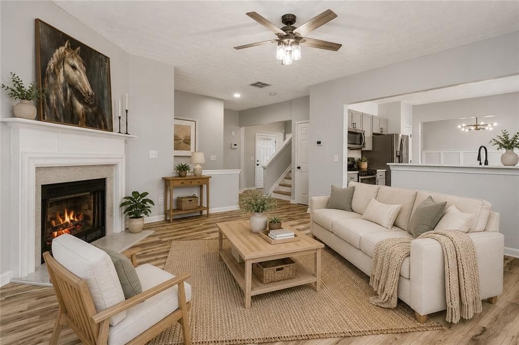 4 bedroom, 3 bathroom, 1,928 sq ft single family residence for sale at 313 Woodland Pass, Canton, GA 30114 — photo 3