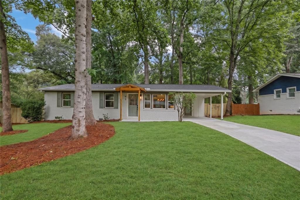 3 bedroom, 2 bathroom, 1,547 sq ft single family residence sold at 95 Melinda Way, Smyrna, GA 30082