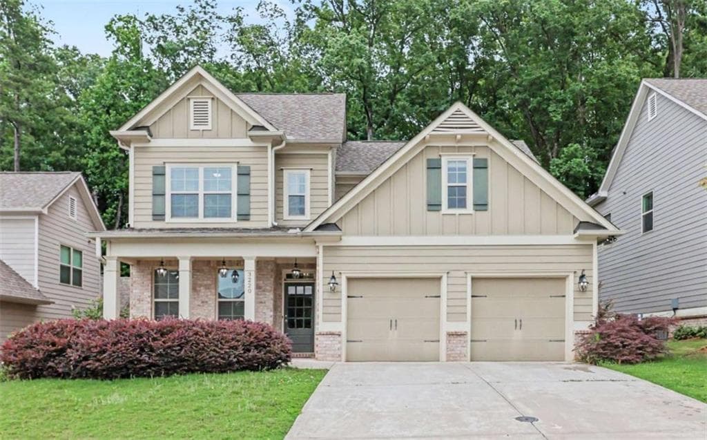 4 bedroom, 4 bathroom, 2,828 sq ft single family residence sold at 3220 Harmony Hill Trace, Kennesaw, GA 30144