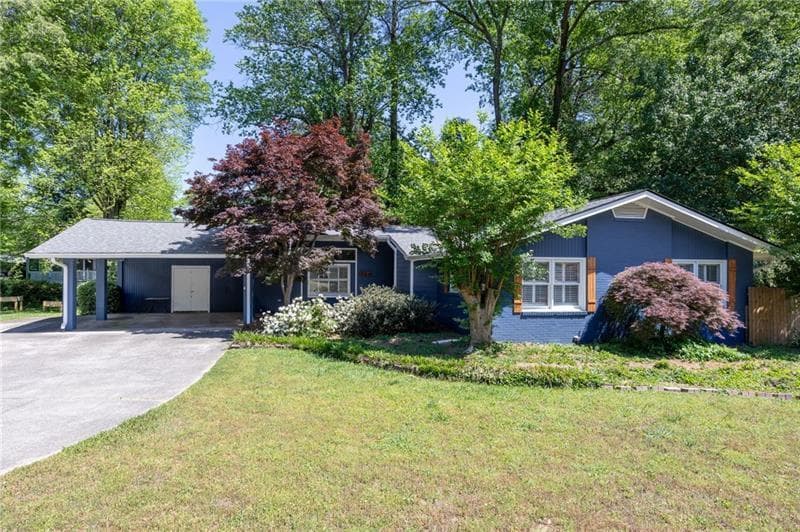 3 bedroom, 2 bathroom, 2,221 sq ft single family residence sold at 659 Fern Street, Marietta, GA 30067