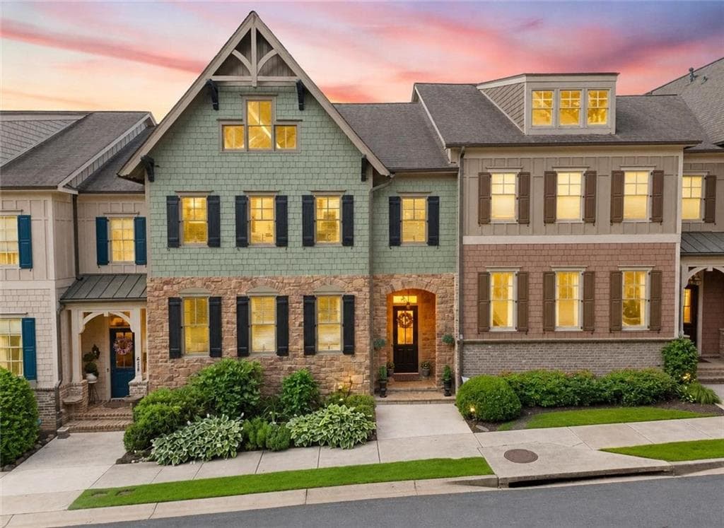 3 bedroom, 3 bathroom, 3,800 sq ft townhouse for sale at 217 Trecastle Square, Canton, GA 30114