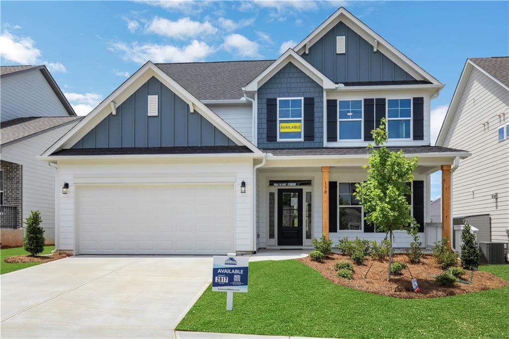 4 bedroom, 3 bathroom, 2,438 sq ft single family residence under contract at 130 Coffee Lane, Hoschton, GA 30548