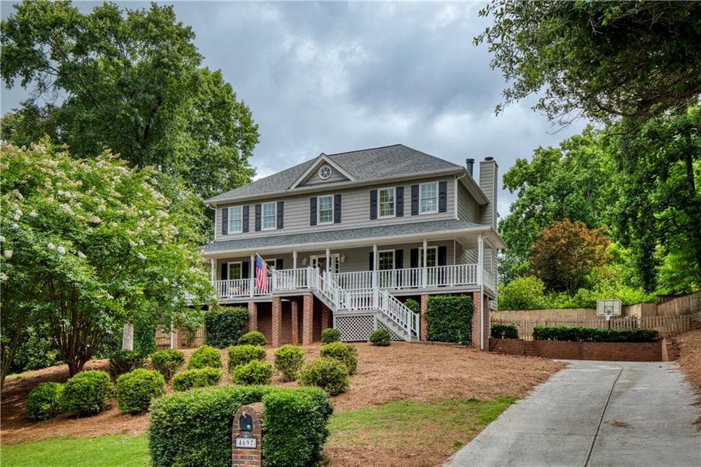 4 bedroom, 3 bathroom, 3,769 sq ft single family residence sold at 4697 Woodstone Lane, Peachtree Corners, GA 30096