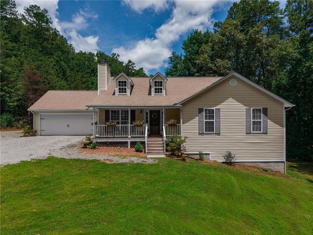 4 bedroom, 3 bathroom, 3,838 sq ft single family residence sold at 2158 Fletcher Drive, Ball Ground, GA 30107