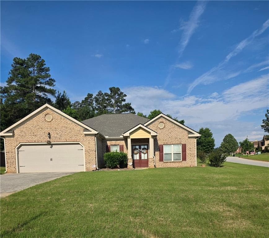 3 bedroom, 3 bathroom, 1,906 sq ft single family residence under contract at 1456 SE Bourdon Bell Drive, Conyers, GA 30013