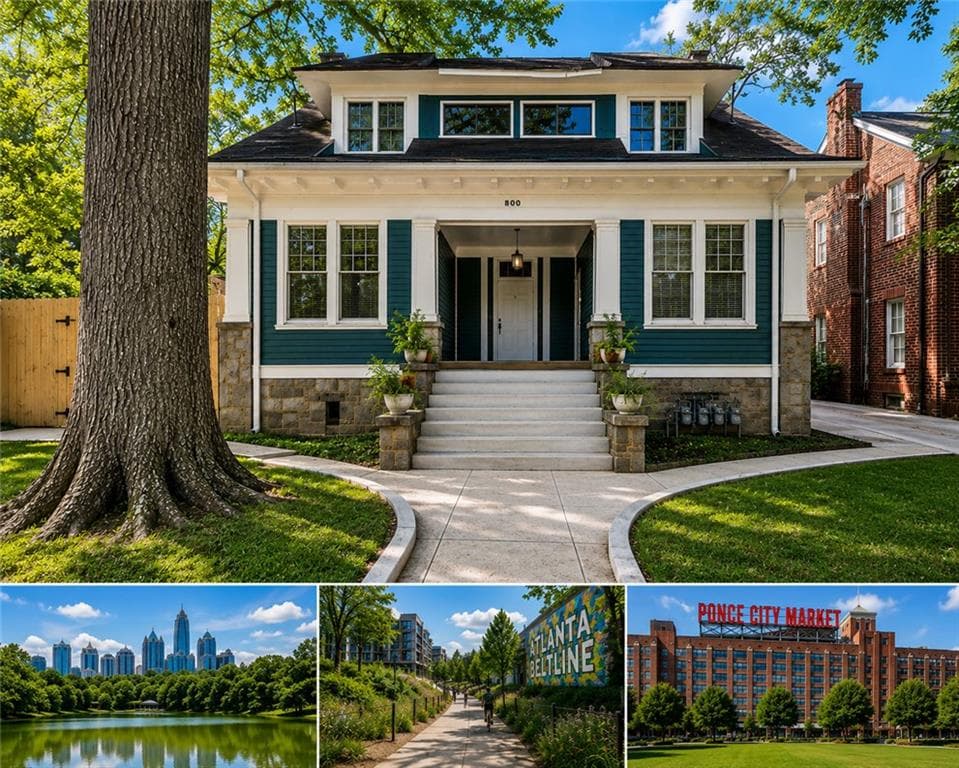 quadruplex under contract at 800 NE Myrtle Street, Atlanta, GA 30308
