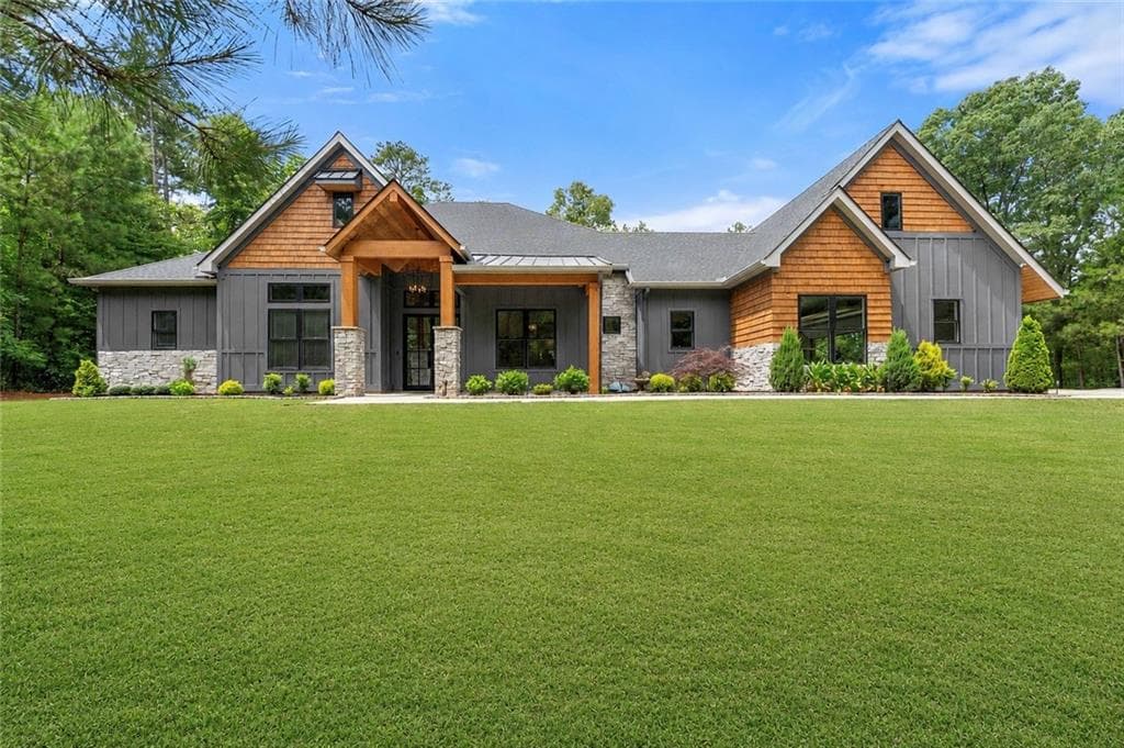 4 bedroom, 4 bathroom, 3,469 sq ft single family residence sold at 445 Knox Bridge Trail, Canton, GA 30114