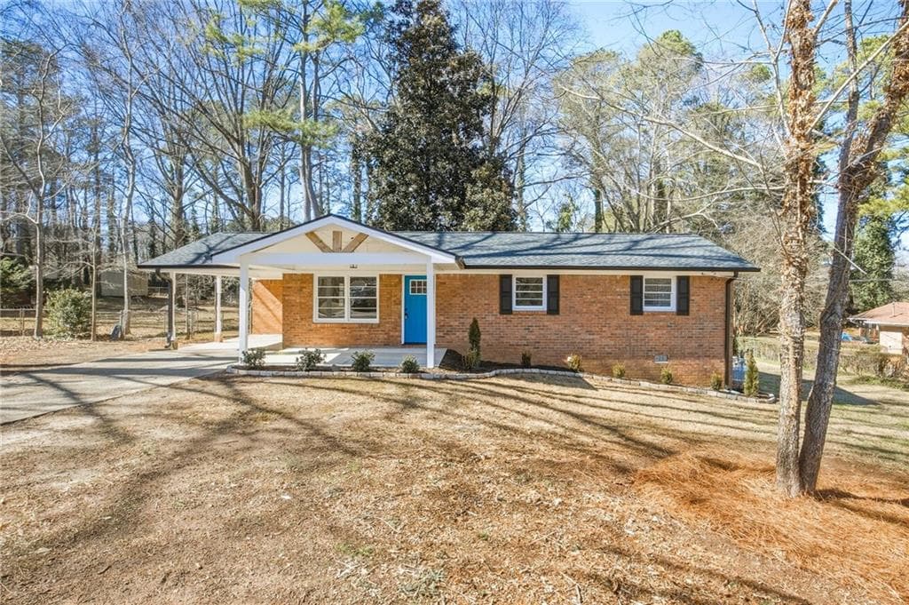 3 bedroom, 2 bathroom, 1,100 sq ft single family residence for sale at 4220 Kent Drive, Powder Springs, GA 30127 — photo 1 of 31