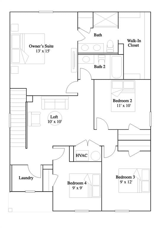 4 bedroom, 3 bathroom, 2,156 sq ft single family residence for rent at 18 Gulfstream Drive, LaGrange, GA 30241 for $2,380 a month — photo 3