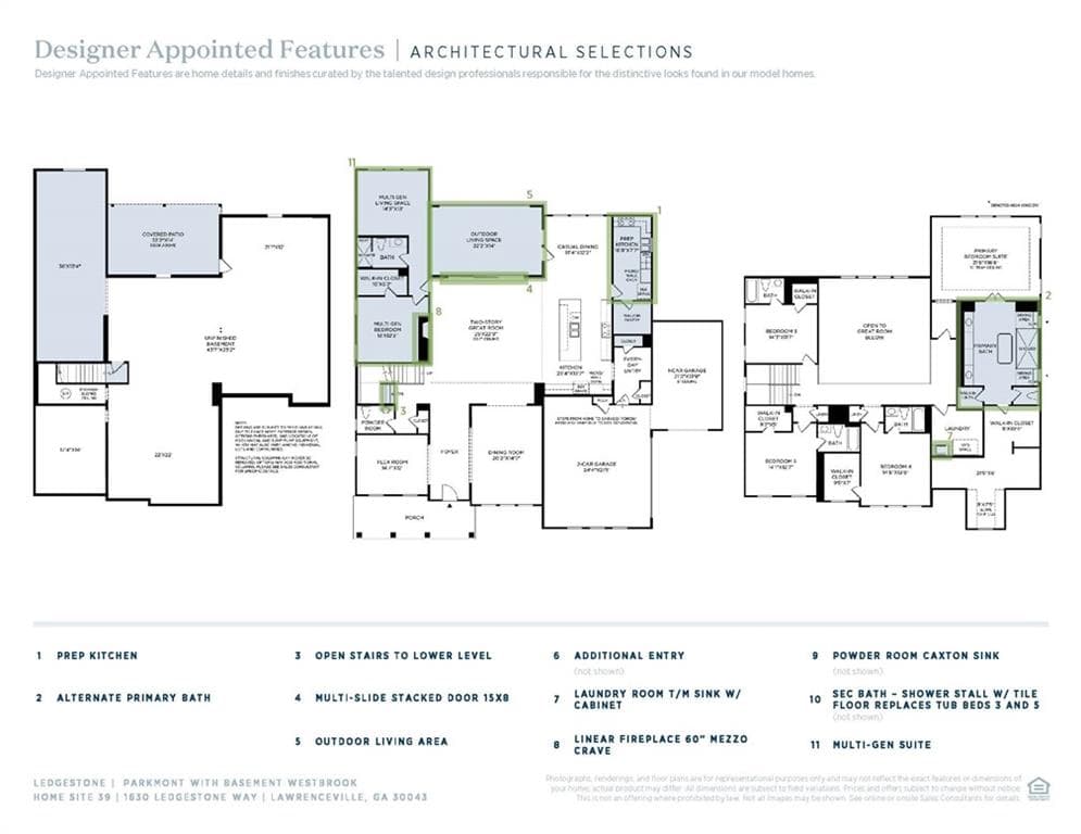 5 bedroom, 6 bathroom, 5,227 sq ft single family residence for sale at 1630 Ledgestone Way, Lawrenceville, GA 30043 — photo 4