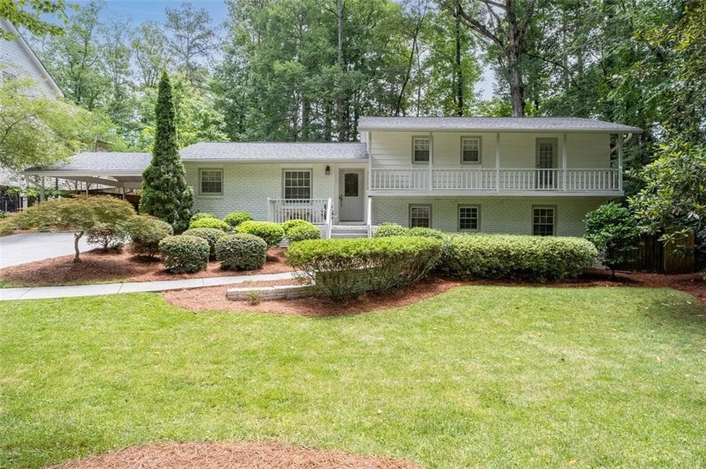 4 bedroom, 3 bathroom, 2,300 sq ft single family residence sold at 90 Angus Trail, Atlanta, GA 30328