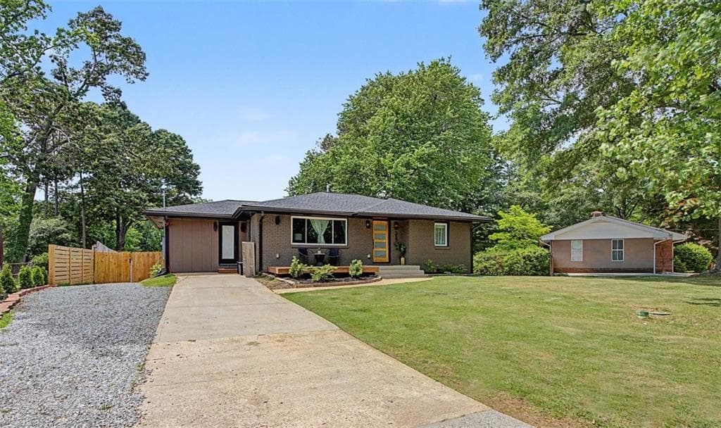 4 bedroom, 3 bathroom, 1,773 sq ft single family residence for sale at 3590 Crestview Drive, Smyrna, GA 30082
