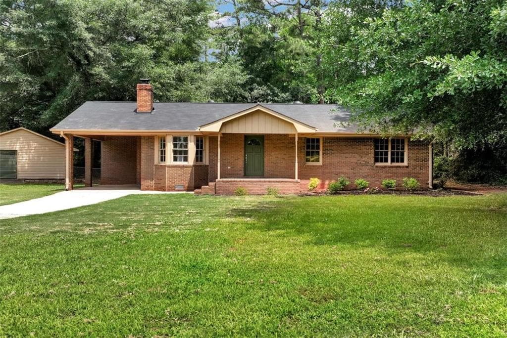 3 bedroom, 2 bathroom, 1,464 sq ft single family residence sold at 1281 Bethlehem Church Road, Bethlehem, GA 30620