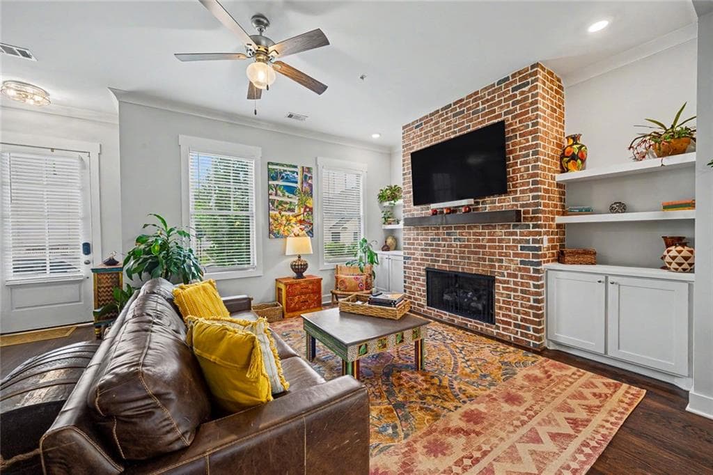 4 bedroom, 5 bathroom, 3,218 sq ft townhouse for sale at 668 Brashy Street, Woodstock, GA 30188 — photo 8