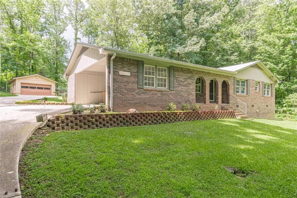 2 bedroom, 2 bathroom, 1,459 sq ft single family residence for sale at 5458 Christi Drive, Douglasville, GA 30135