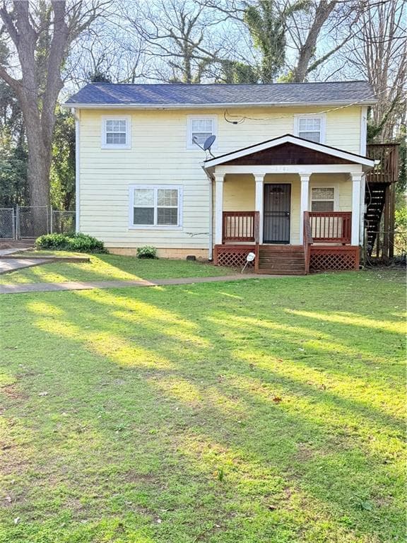 1 bedroom, 1 bathroom, 676 sq ft duplex for rent at 2483 Randall Street A, East Point, GA 30344 for $975 a month — photo 1 of 7