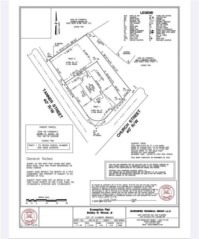 unimproved land for sale at 5308is Tanner Street, Flowery Branch, GA 30542 — photo 7
