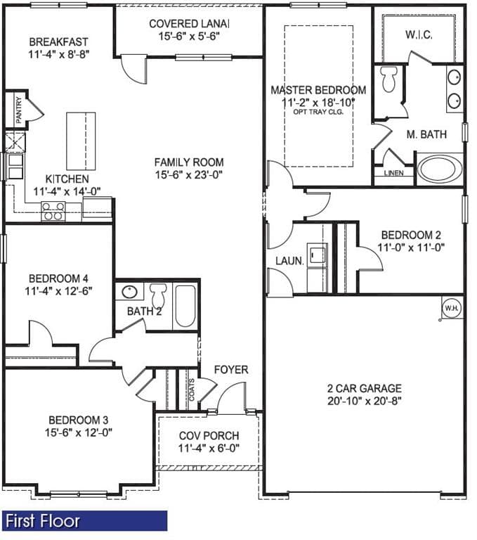 4 bedroom, 2 bathroom, 1,902 sq ft single family residence under contract at 211 Thunder Valley, Dawsonville, GA 30534 — photo 5