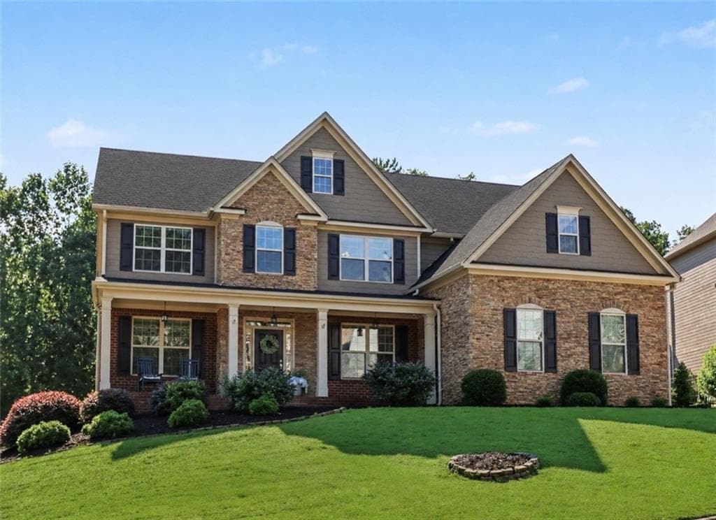 5 bedroom, 5 bathroom, 4,407 sq ft single family residence sold at 344 Heritage Overlook, Woodstock, GA 30188
