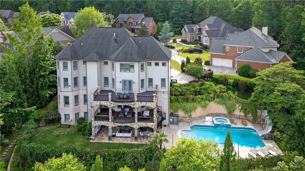 7 bedroom, 8 bathroom, 7,343 sq ft single family residence for sale at 212 Fernwood Place, Woodstock, GA 30188 — photo 2