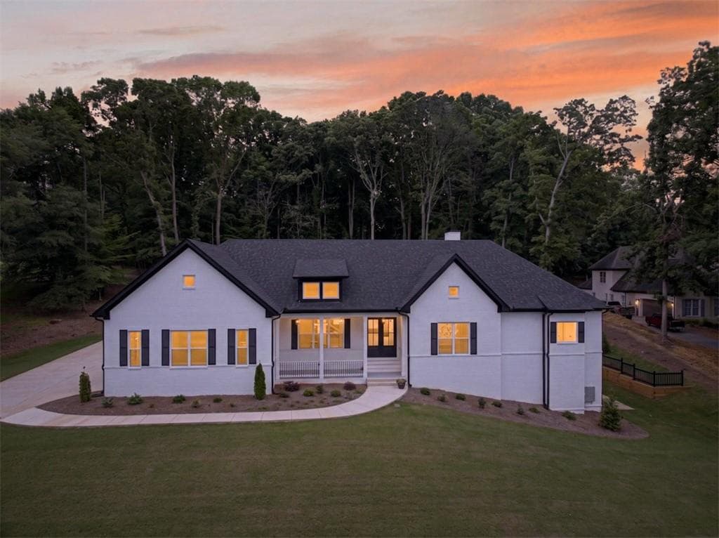 5 bedroom, 5 bathroom, 6,844 sq ft single family residence for sale at 505 Old Collins Road, Hoschton, GA 30548