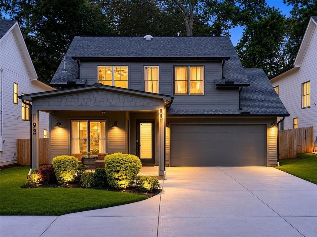 4 bedroom, 3 bathroom, 3,212 sq ft single family residence for sale at 93 SE Candler Road, Atlanta, GA 30317